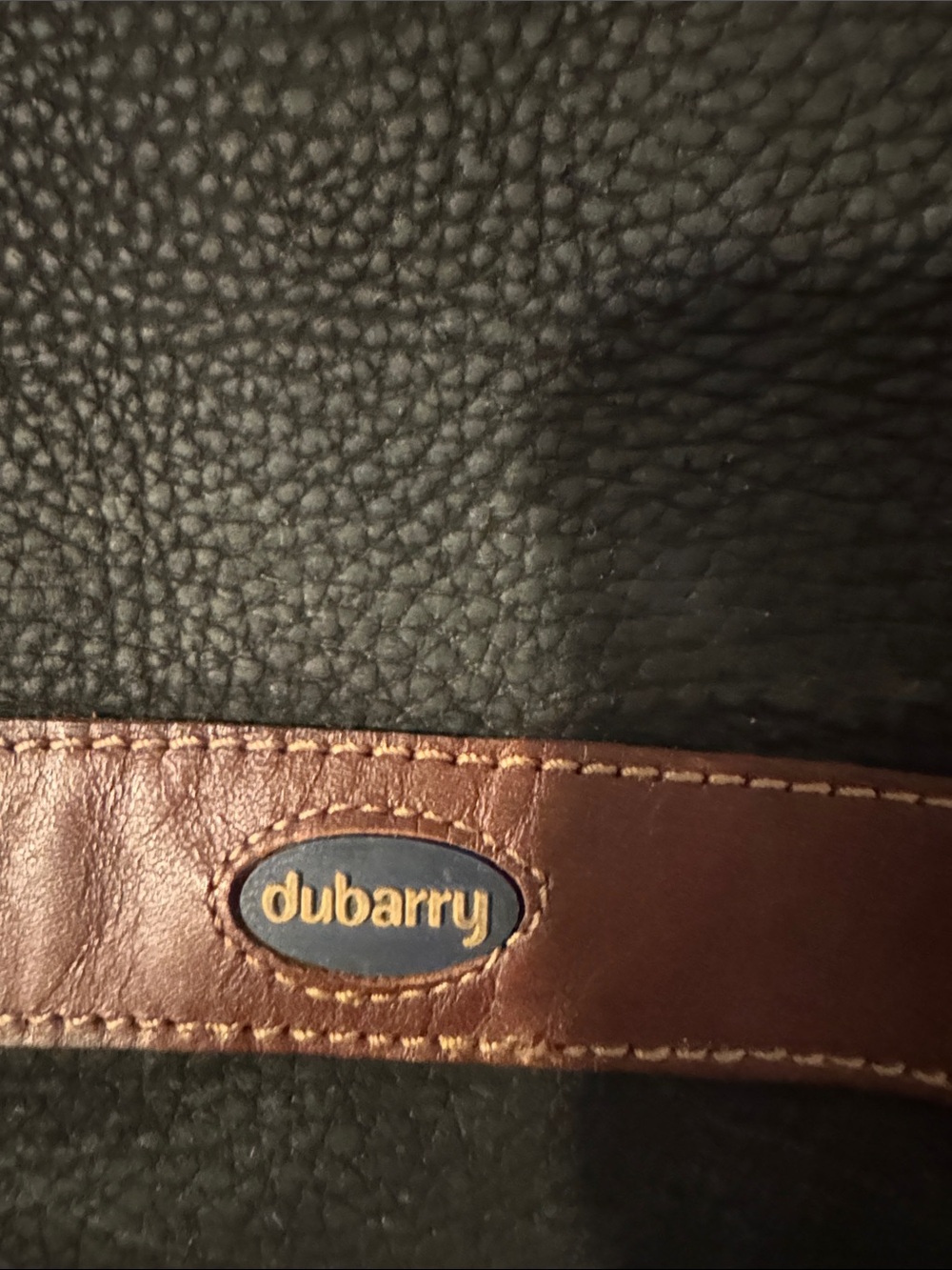 Dubarry of Ireland Brown and Black Leather Tall Waterproof Boots - Picture 3 of 7